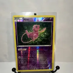 Pokemon Mew 29/124 Fates Collide Reverse Holo Holo Rare 50 HP Memories of Dawn - Image 1