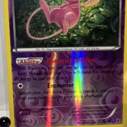 Pokemon Mew 29/124 Fates Collide Reverse Holo Holo Rare 50 HP Memories of Dawn - Image 4