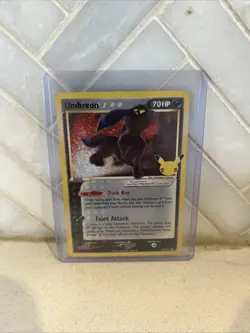 Pokemon TCG Umbreon Gold Star 17/17 Celebrations Classic Collection NM Condition - Image 1