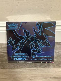 Pokemon TCG Phantasmal Flames Pokemon Center Elite Trainer Box READ DESC - Image 1