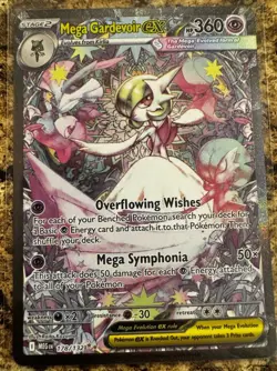 Pokemon Mega Gardevoir EX Mega Evolution Holo 360 HP Special Rare 178/132 - Image 1