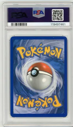 2007 Pokemon Cacnea EX Power Keepers Reverse Holo #46 PSA 8 - Image 2