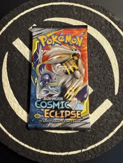 New Cosmic Eclipse Booster Pack - Sun & Moon Pokemon Factory Sealed - Image 1