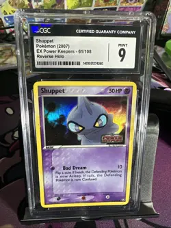 Pokemon TCG Shuppet Pokemon 2007 EX power keepers – #61/108 Reverse Holo - Image 1