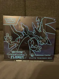 ✨POKEMON CENTER Phantasmal Flames Elite Trainer Box Pokemon TCG✨ - Image 1