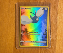 2023 Pokemon Crown Zenith Swablu GG27/GG70 Galarian Gallery - Full Art Holo NM - Image 1