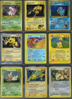🫧Vintage Pokemon Collection Lot Binder Ho-oh + Jolteon.NM-LP+Crispy!🤌#2 - Image 2