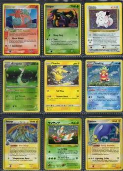 🫧Vintage Pokemon Collection Lot Binder Ho-oh + Jolteon.NM-LP+Crispy!🤌#2 - Image 4