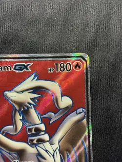 Pokemon Reshiram GX 65/70 Full Art - Dragon Majesty NM - Image 3