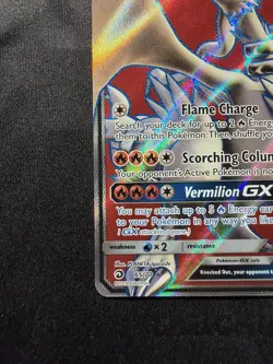 Pokemon Reshiram GX 65/70 Full Art - Dragon Majesty NM - Image 4