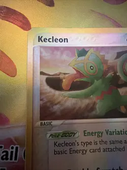 Kecleon 18/100 EX Sandstorm Reverse Holo Rare LP Vintage Pokemon TCG - Image 3