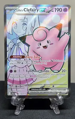 Lillie's Clefairy ex 173/159 Ultra Rare Journey Together Pokemon TCG - Image 1