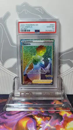 Candela 2022 Pokemon GO 083/078 Secret Full Art PSA 10 Gem Mint - Image 3