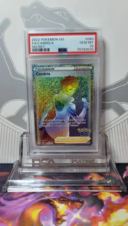 Candela 2022 Pokemon GO 083/078 Secret Full Art PSA 10 Gem Mint - Image 5