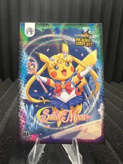 Sailor Moon (Pikachu) #194 - Galaxy Holo - Electric Pikachu Cosplay - Pokemon - Image 1