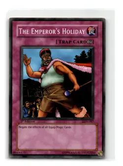 The Emperor's Holiday - LON-087 1st Edition - YuGiOh-LP - Image 1