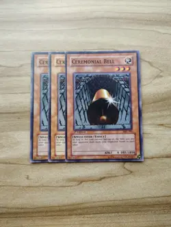 Yu-Gi-Oh! - Ceremonial Bell 3X - Complete Playset - Image 1