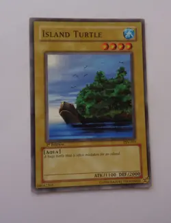 Island Turtle PSV-095 (Common, 1st Edition, Lightly Played / LP) Yugioh - Image 1