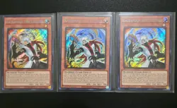 set of 3 Kaibaman the Legend DUAD-EN021 Duelist's Advance Secret Rare. Yu-Gi-Oh! - Image 1