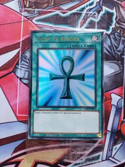 YUGIOH! Monster Reborn LART-EN074 Ultra Rare Lost Art NM SEALED - Image 1