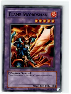 Yu-Gi-Oh! Flame Swordsman Unlimited RP01-EN002 Lightly Played Common - Image 1