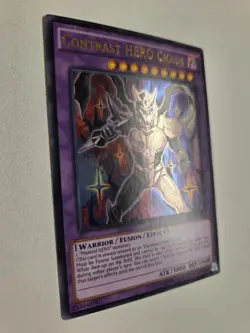 Contrast Hero Chaos SDHS-EN041 Ultra Rare Yugioh Hero Strike Structure Deck NM - Image 2