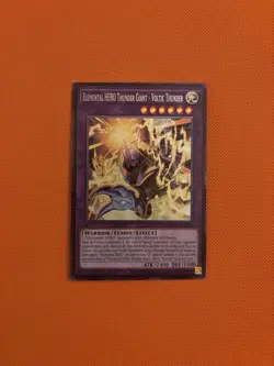 Yugioh Elemental HERO Thunder Giant - Voltic Thunder(Collectors Rare) MZMU-EN029 - Image 1