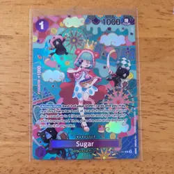SUGAR - One Piece TCG OP10-065 - SP Special Rare R - The Azure Sea's Seven clean - Image 1