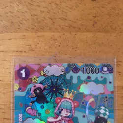 SUGAR - One Piece TCG OP10-065 - SP Special Rare R - The Azure Sea's Seven clean - Image 2