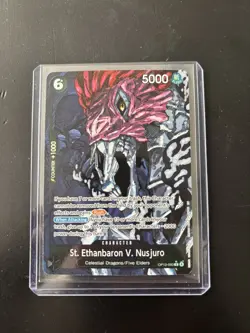 St. Ethanbaron V. Nusjuro Alt Art OP13-080 Carrying On His Will One Piece TCG - Image 1