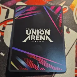 Union Arena Demon Slayer Inosuke Hashibira SR Foil Action Card Raid 4000BP - Image 2