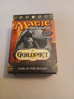 Magic The Gathering Guildpact Code of the Orzhov Theme Deck Box Empty No Cards - Image 1