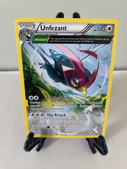 Unfezant (81 Delta) Pokemon Card #81/108 Non Holo Rare Full Art - Image 1