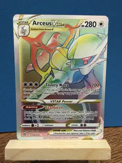 Pokemon TCG Arceus VSTAR 176/172 Brilliant Stars Secret Rare Card - Image 1