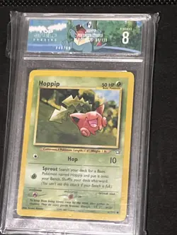 Pokemon TCG Hoppip Neo Genesis 61 Unlimited Common Card - Image 1