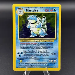 Blastoise 2/102 Base Set Holo Rare - Pokemon Card NM - Image 1