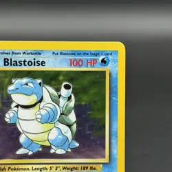 Blastoise 2/102 Base Set Holo Rare - Pokemon Card NM - Image 2