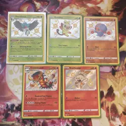 Baby Shine Lot of 5 From Shining Fates Pokemon TCG Cards NM - Image 1