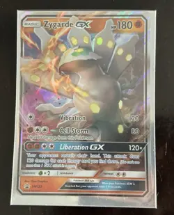 Pokemon Zygarde GX 73/131 SM-Forbidden Light Ultra Rare Holo TCG Card - Image 1