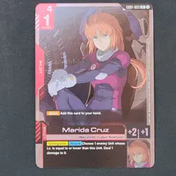 Marida Cruz Foil - GD01-093 NM - Gundam TCG Card Game Newtype Rising - Image 1