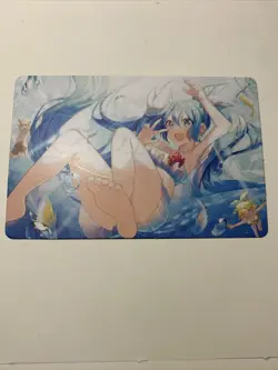 Hatsune Miku Diva ACG Goddess Story Anime Girls Doujin Waifu Ai Art Tarot Card - Image 1