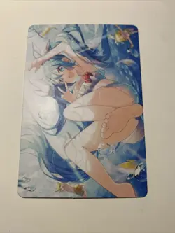 Hatsune Miku Diva ACG Goddess Story Anime Girls Doujin Waifu Ai Art Tarot Card - Image 3