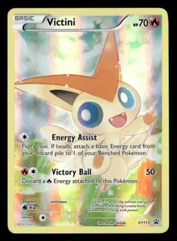 Victini - XY117 - Black Star Promo - Pokemon Card - LP - Image 1