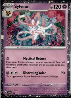 Sylveon - (Cosmos Holo) Promo SV: Scarlet & Violet Promo Cards 172 NM - Image 1
