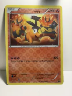 ______’s Tepig Promo Reverse Holofoil Jumbo Card 2011 - Lightly Played Condition - Image 3