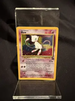 Pokemon TCG Black Star Promo Holo Card Mew #9 - Image 1