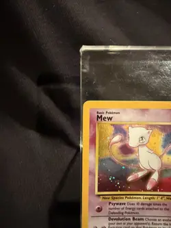 Pokemon TCG Black Star Promo Holo Card Mew #9 - Image 2