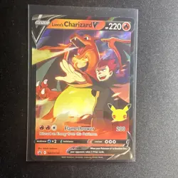 Pokemon Lance's Charizard V SWSH133 Sword & Shield Promo Holo Dragon Card - Image 1