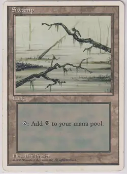 Swamp (C) Revised Edition Land Magic: the gathering MP - Image 1
