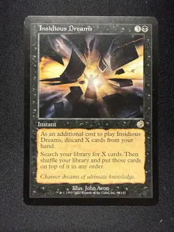 Insidious Dreams - NM - Torment MtG - Image 1
